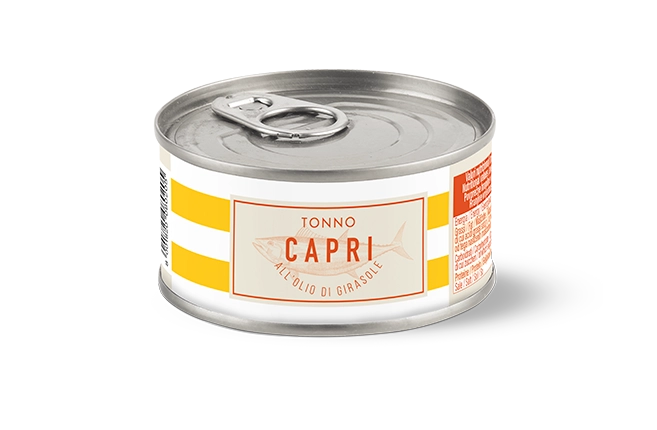 Тунець Capri в Соняшниковій олії 80 г