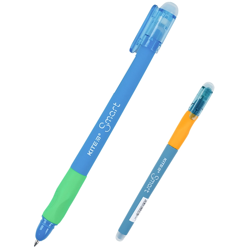 Ручка гелева пиши-стирай Kite Smart 4 синя k23-098-1