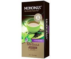 Чай пакетований зелений Melissa Мономах 25х1.5г