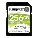 Карта памяті SDXC 256GB UHS-I/U3 Class 10 Kingston Canvas Select Plus R100/W85MB/s (SDS2/256GB)