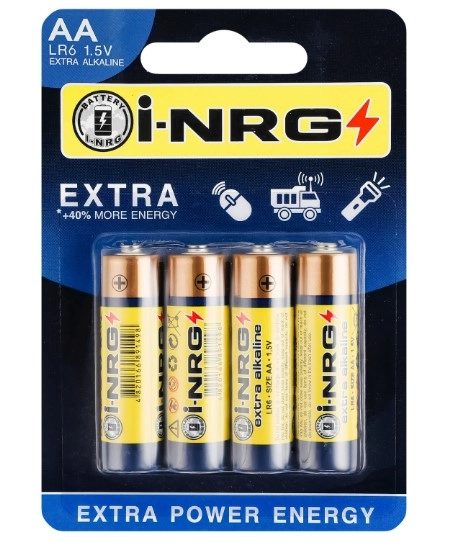 Батарейка i-NRG Extra 4AA - блістер 4 шт.