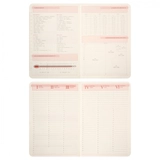 Щоденник датований А5 2026 Leo Planner Leader м`який синій 252689