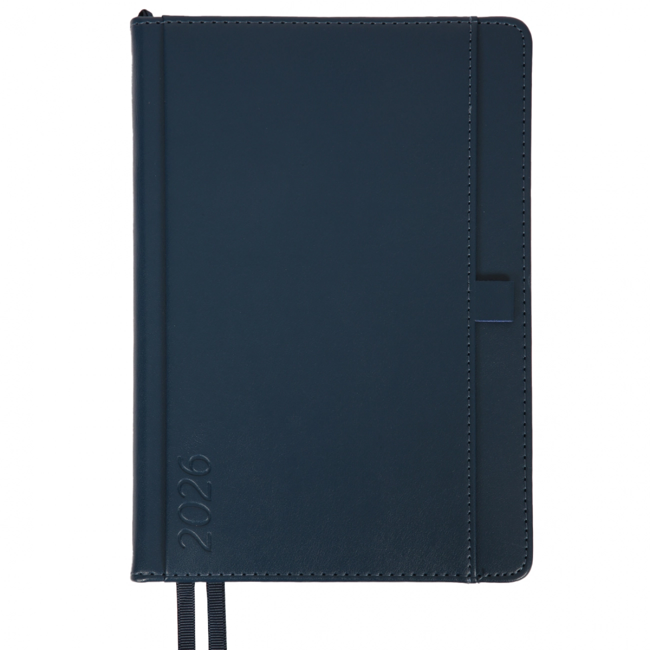 Щоденник датований А5 2026 Leo Planner Legacy твердий синій 252648