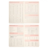 Щоденник датований А5 2026 Leo Planner Legacy твердий синій 252648