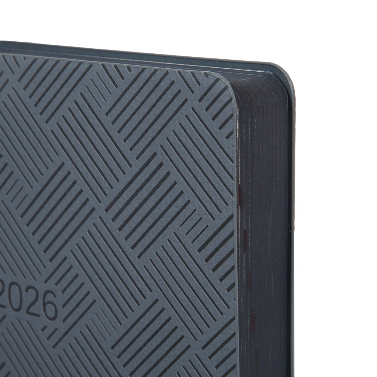 Щоденник датований А5 2026 Leo Planner Urban м`який сірий 252692