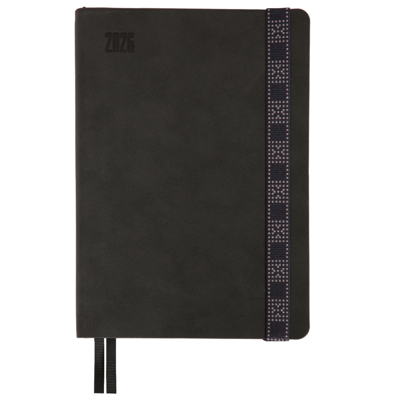 Щоденник датований А5 2026 Leo Planner Voyage м`який графітовий 252695