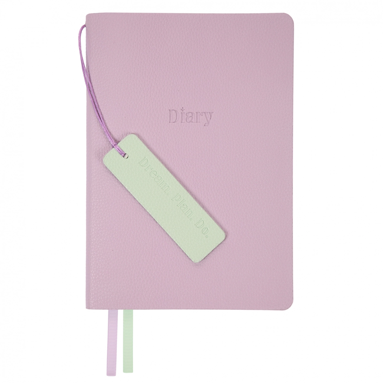 Щоденник недатований А5 Leo Planner Prima м`який бузковий 252701