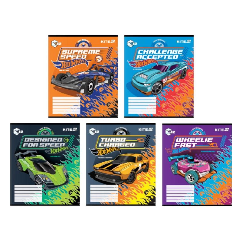 Зошит учнівський 12 аркушів лінія Kite HW hw25-234