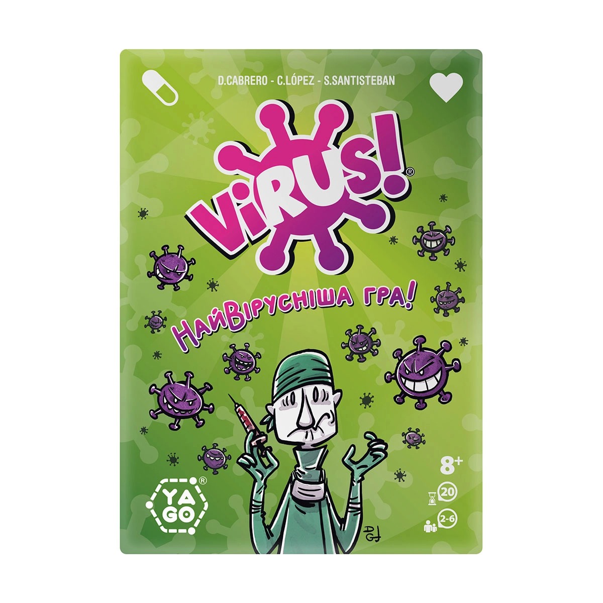Настільна гра VIRUS 80987