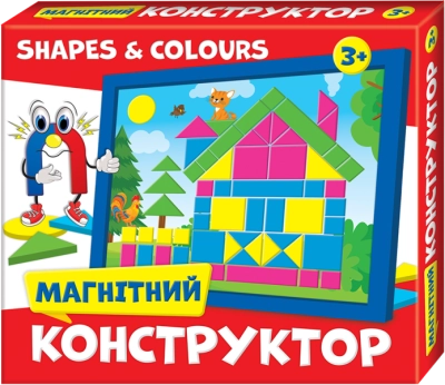 Магнітний конструктор SHAPES & COLOURS 200000027У