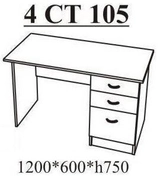4СТ-105 стіл однотумбовий