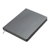 Щоденник датований А5 2025р Buromax Steel срібло BM.2127-24