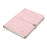 Щоденник датований А5 2025р Buromax Velour рожевий BM.2134-10