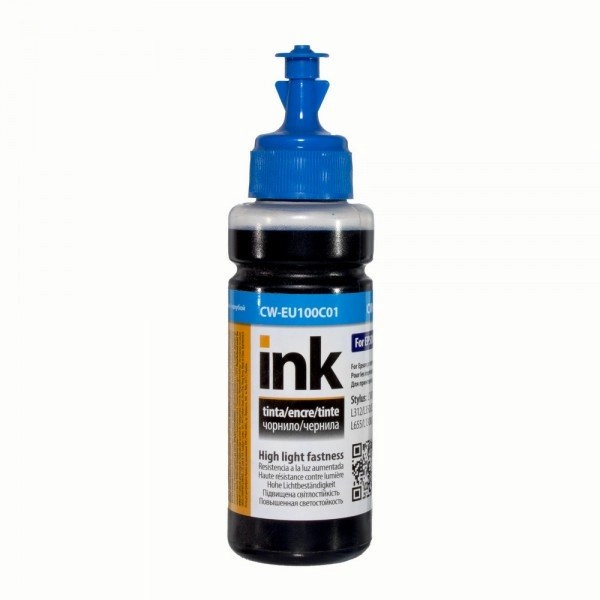 Чорнило ColorWay Epson 664 L100/L200/L300 блакитне 100мл. (CW-EW101C01)