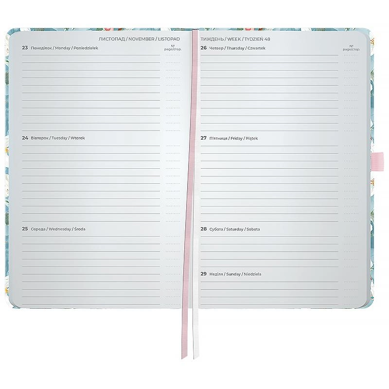 Щотижневик Axent Partner 125х195 Gentle Blossom 2026 — фото 4