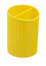 Стакан для ручок з перегородками 3000 ZiBi жовтий