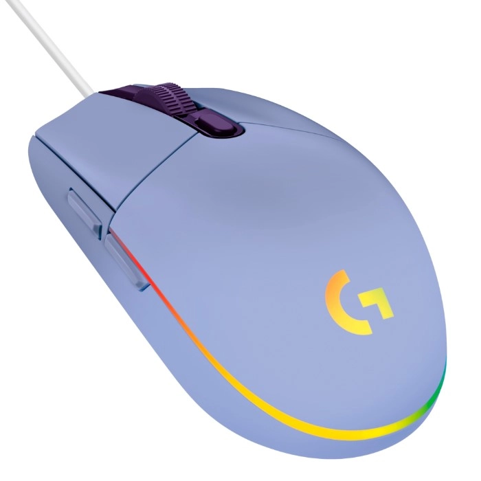 Миша дротова Logitech G102 Lightsync Lilac (910-005854)