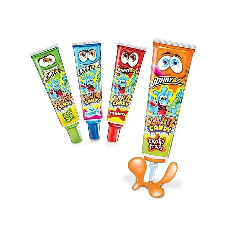 Рідка цукерка Johny Bee Soueeze Candy Тюбик 44г 1шт Рідка цукерка Johny Bee Soueeze Candy Тюбик 44г 1шт