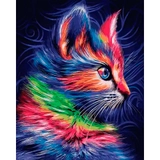 Алмазна мозаїка SANTI Modern cat 40х50 см 954341