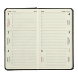 Щотижневик датований кишеньковий 85х153 2026 Buromax Salerno червоний BM.2892-05