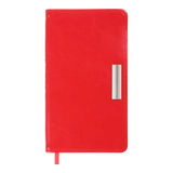 Щотижневик датований кишеньковий 85х153 2026 Buromax Salerno червоний BM.2892-05