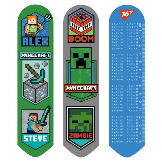 Закладинка 2D Yes Minecraft Heroes 708129