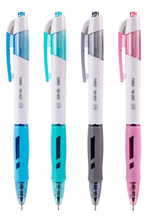 Ручка масляна Deli EQ18-BL синiй Arris 0,7 автоматична 