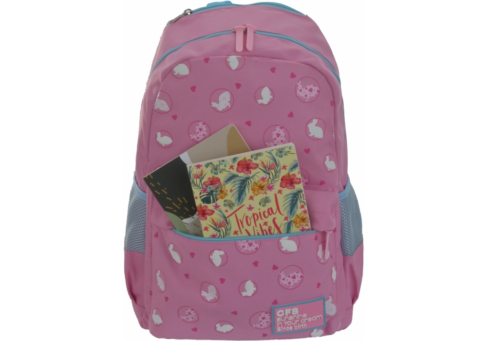 Рюкзак молодіжний 18 CF86795 рожевий — фото 2