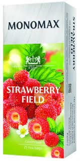 Чай пакетований зелений Strawberry Field Мономах 25х1.5г