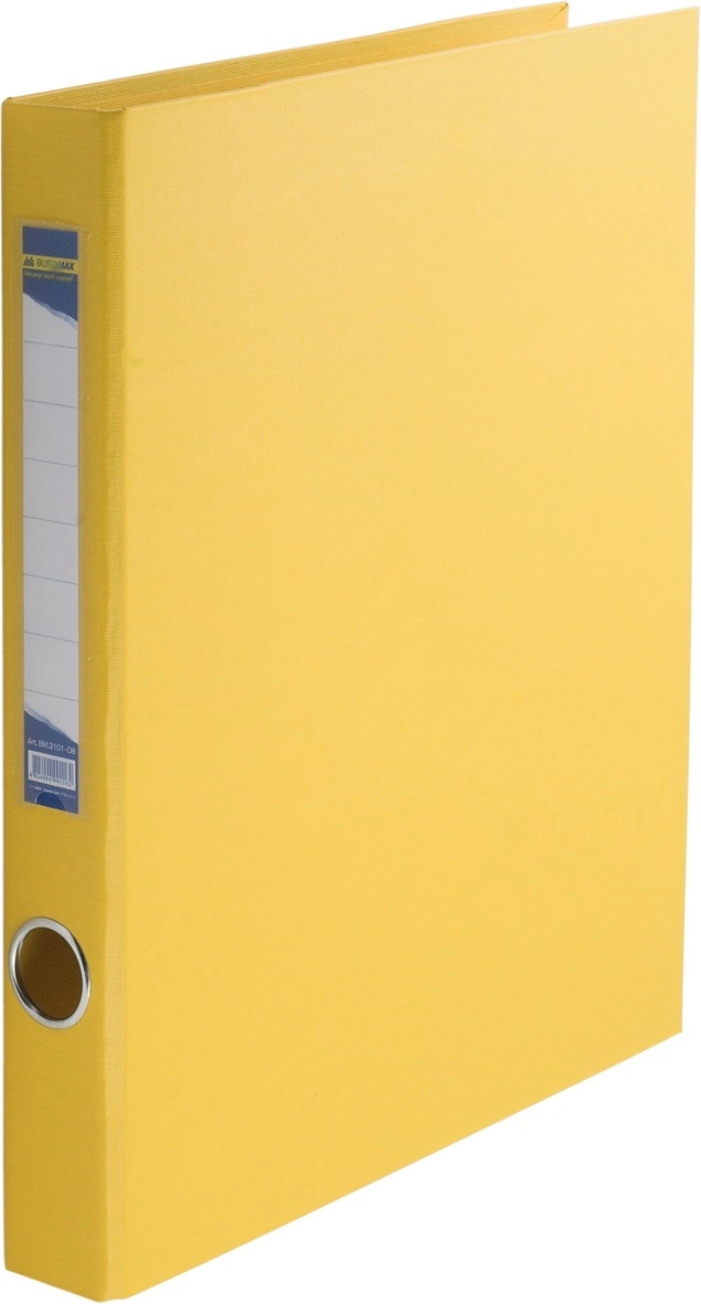 Папка А4 2 кільця 40мм PVC BM.3101 Buromax жовта