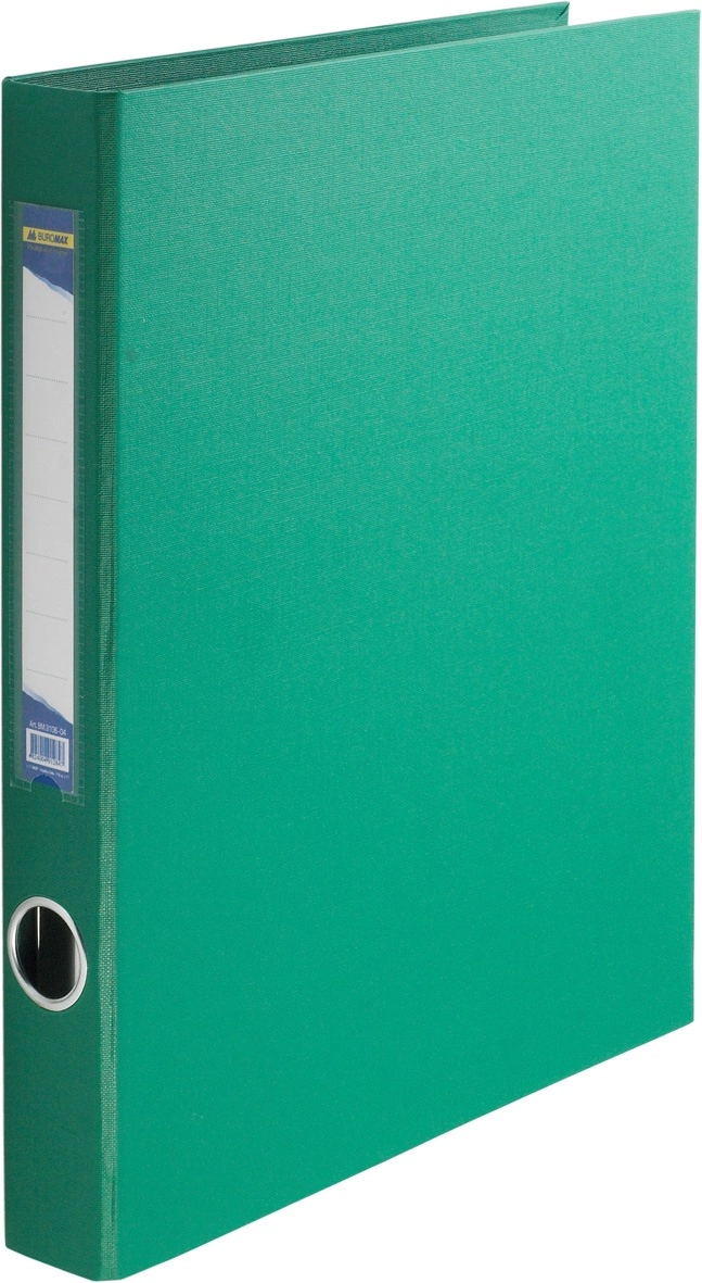 Папка А4 2 кільця 40мм PVC BM.3101 Buromax зелена