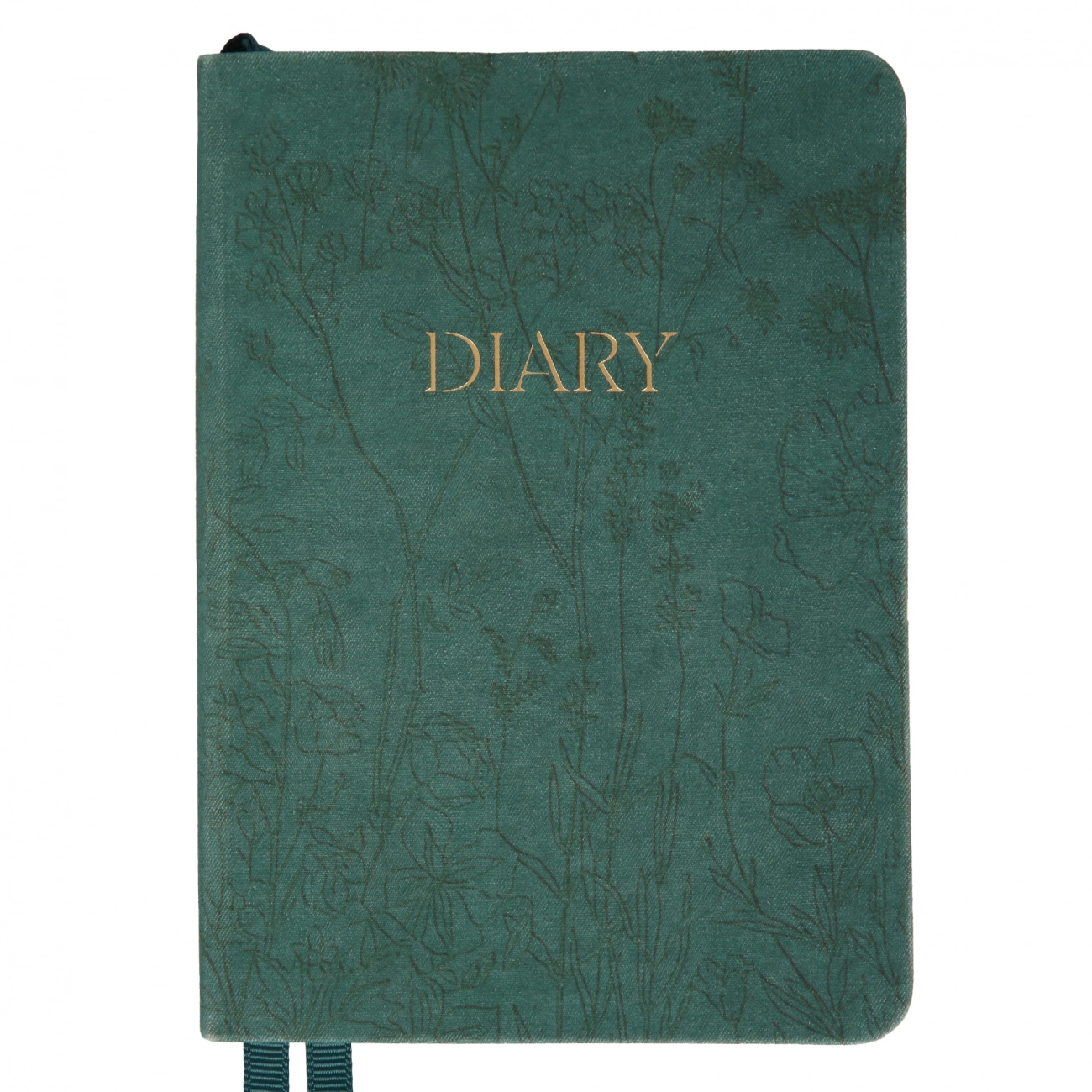 Щоденник датований А6 2026 Leo Planner Fiorella інтегральний смарагдовий 252707