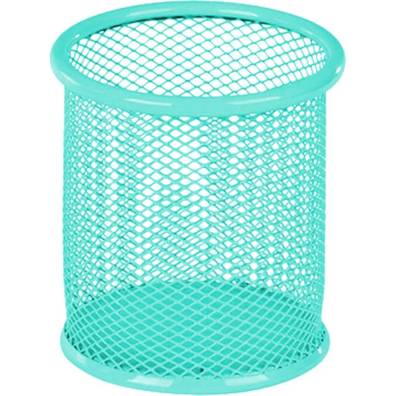Підставка для ручок кругла KITE металева бірюзова K22-2110-16