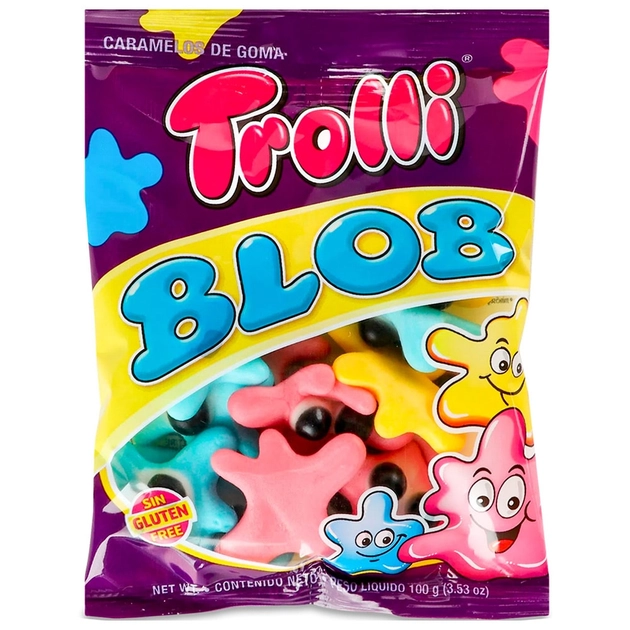 Цукерки жувальні Trolli Blob 100г
