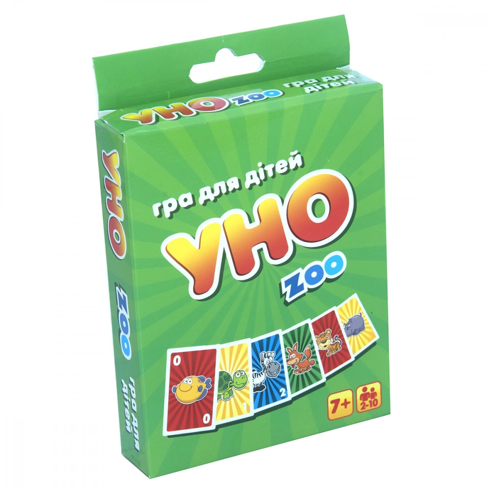Настільна гра УНА zoo карткова Strateg 7016