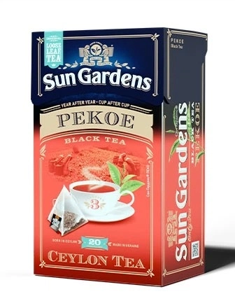 Чай пірамідки чорний Sun Gardens Pekoe 20х2г 9563