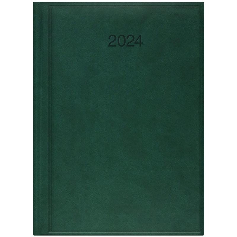 Щоденник датований  2024 BRUNNEN Стандарт Torino  зелений 73-795 38 504