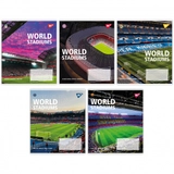 Зошит учнівський 60 аркушів лінія Yes World stadium 767163