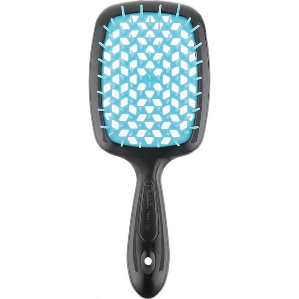 Щітка для волосся Janeke Superbrush чорно-блакитний OL18 Щітка для волосся Janeke Superbrush чорно-блакитний OL18