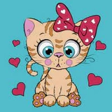 Картина за номерами SANTI Рудий котик 25х25 см 954600
