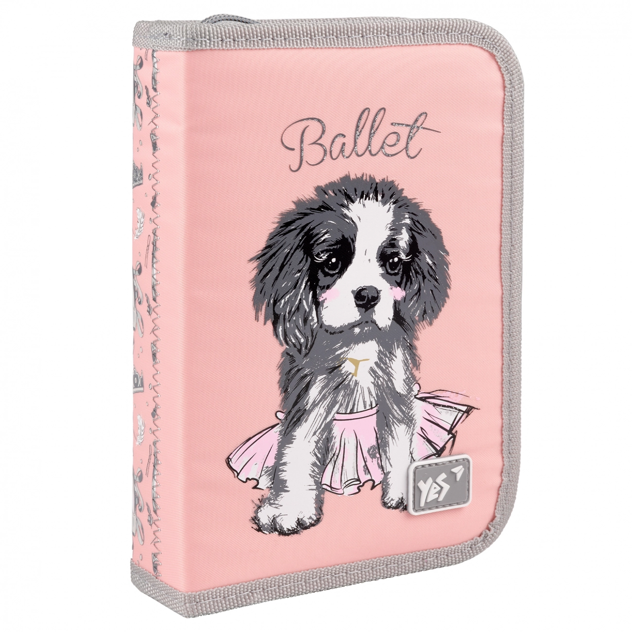 Пенал твердий YES одинарний з двома клапанами HP-04 Doggy Ballet 533592