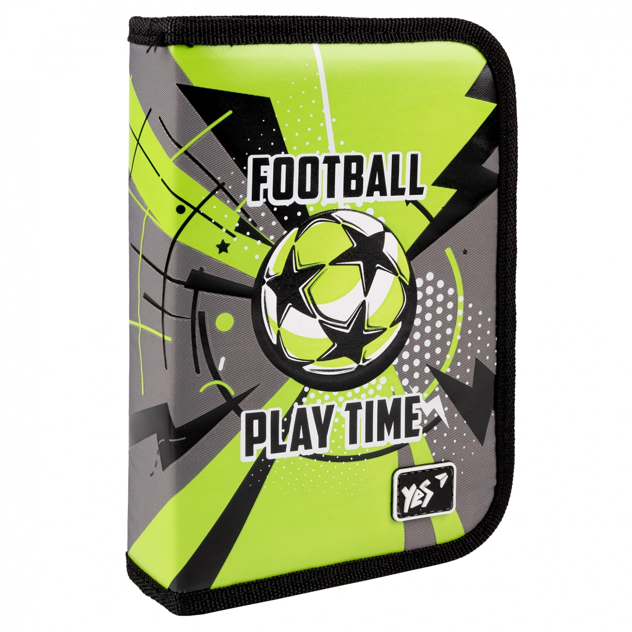 Пенал твердий YES одинарний з клапаном Football HP-03 533569