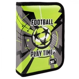 Пенал твердий YES одинарний з клапаном Football HP-03 533569