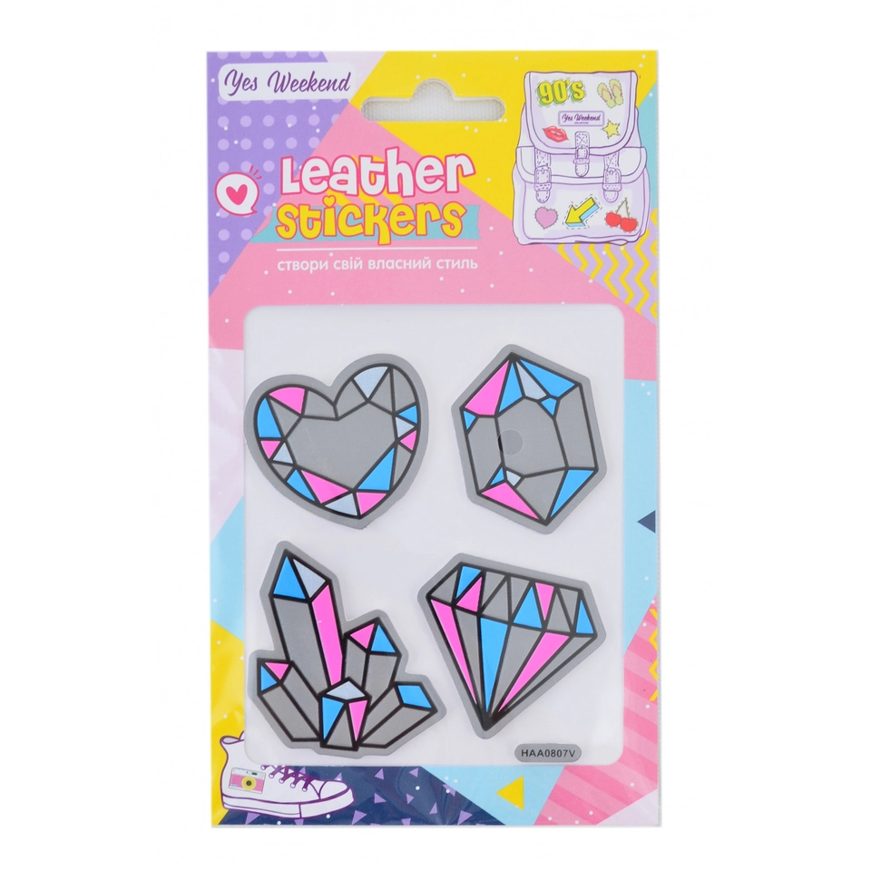 Набір наклейок YES Leather stikers Crystals 531630 — 