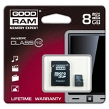 Флеш карта 32GB microSDHC GoodRam Class 10+SD adapter