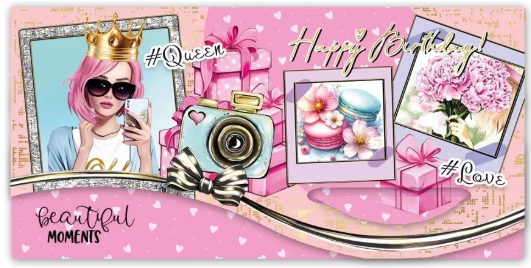 Конверт для грошей Folio К-560 Happy birthday дів 168490