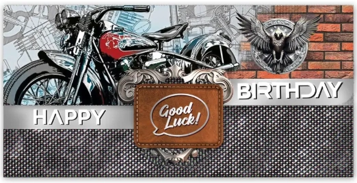 Конверт для грошей Folio К-553 Bike Happy birthday