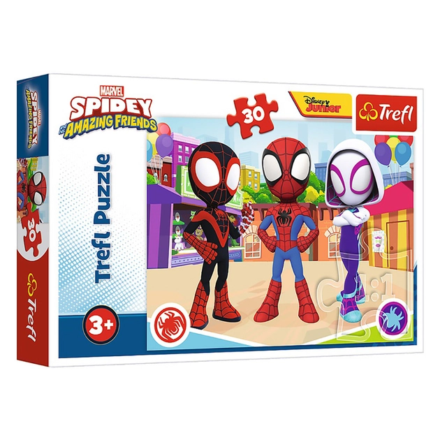 Пазли Trefl 30 Spiderman Пригоди Спайді та друзів