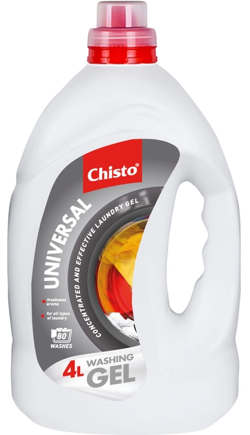 Гель для прання Chisto універсальний 4л