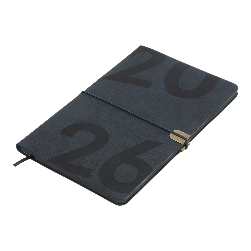 Щотижневик датований A5 2026 Buromax Best синій BM.2704-02